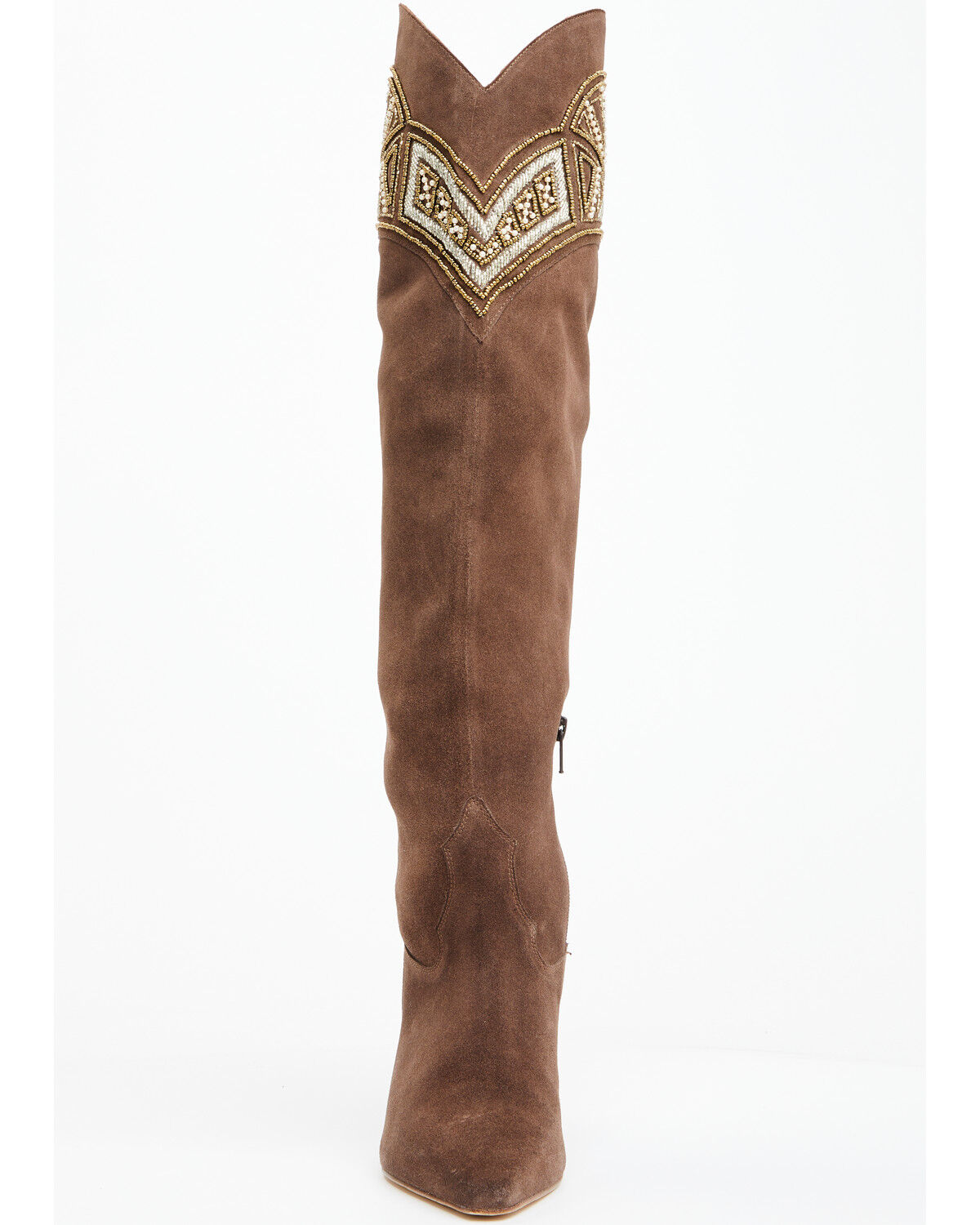 Image #4 - Wonderwest Women's Giselle Tall Western Boots - Snip Toe, Taupe, hi-res