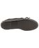 Women's Minnetonka Moosehide Classic Moccasins - Wide, Black, hi-res