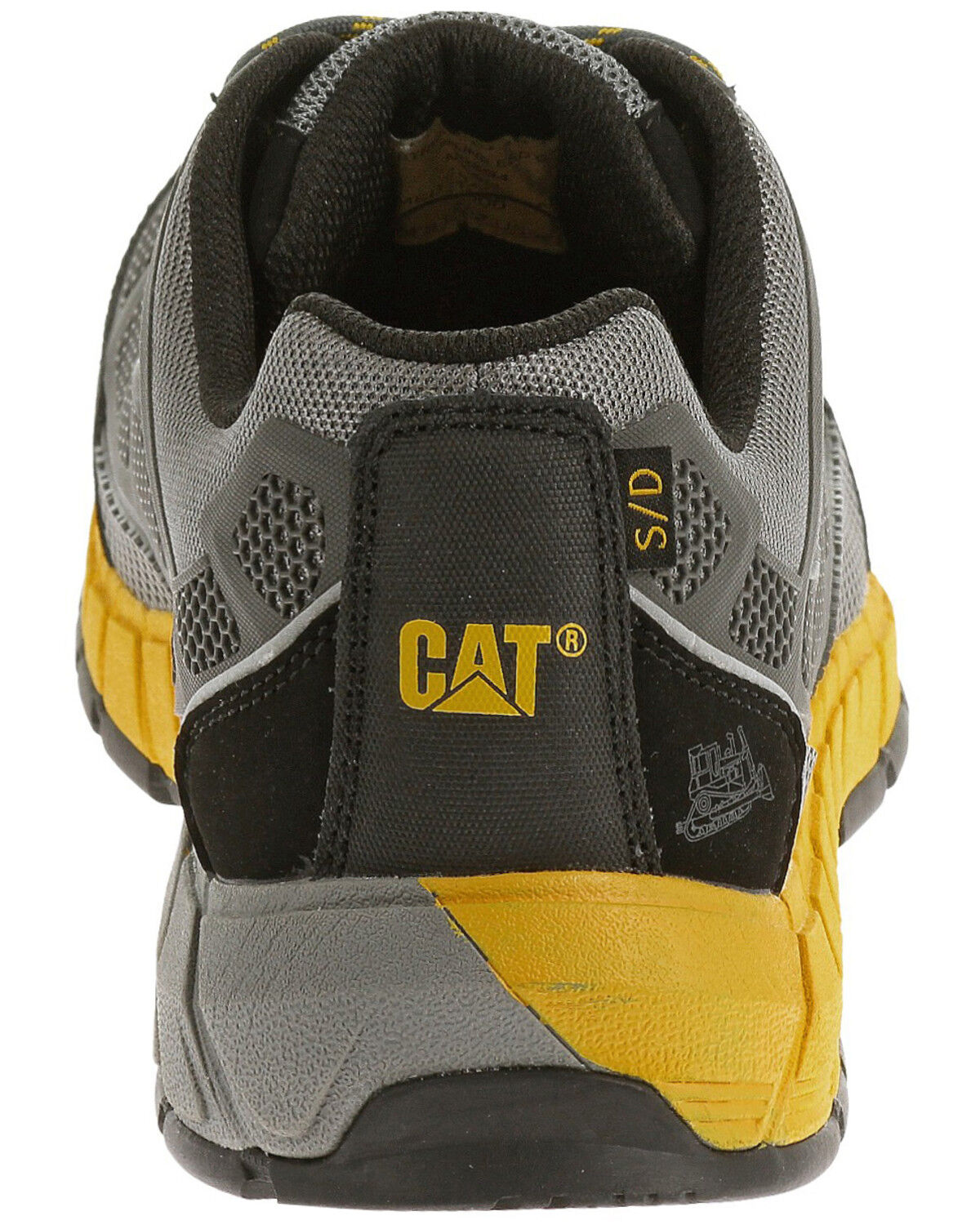 Image #7 - CAT Men's Streamline ESD Work Shoes - Composite Toe, Grey, hi-res