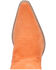 Image #6 - Dingo Women's Thunder Road Western Boots - Snip Toe, Orange, hi-res