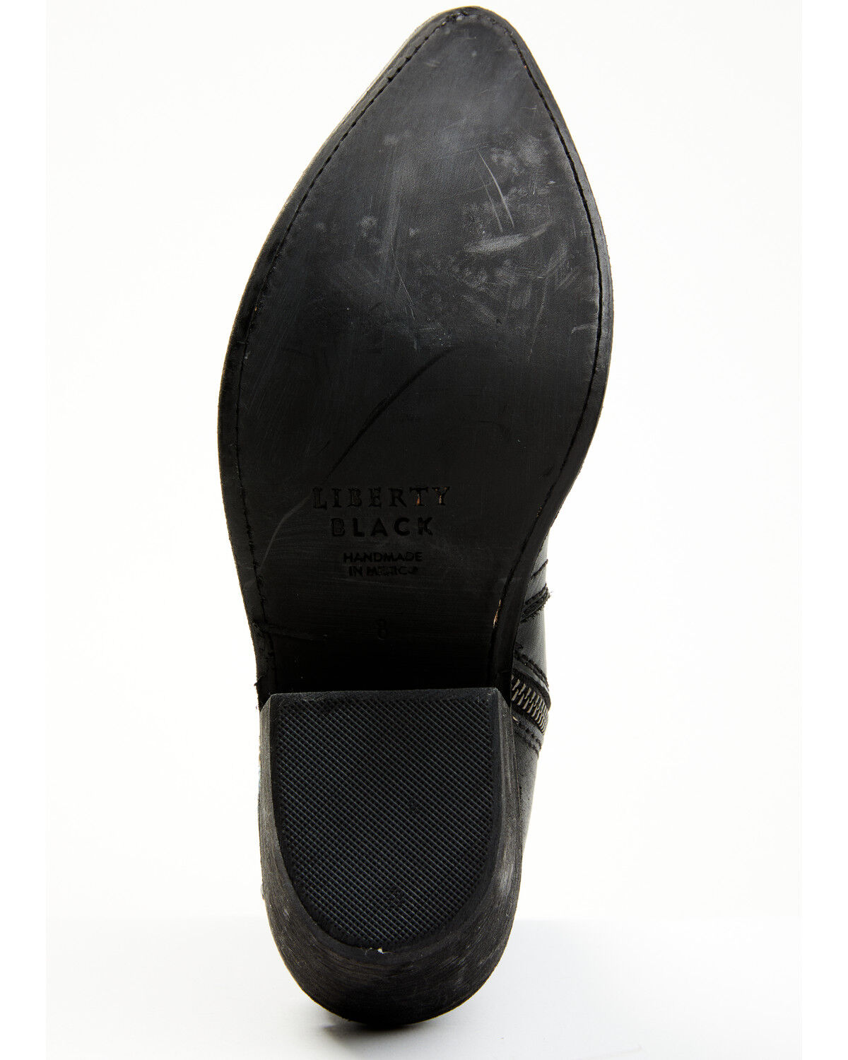 Image #7 - Carborca Silver by Liberty Black Women's Loren Tonal Floral Embroidered Western Fashion Booties - Snip Toe, Black, hi-res