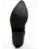 Image #7 - Carborca Silver by Liberty Black Women's Loren Tonal Floral Embroidered Western Fashion Booties - Pointed Toe, Black, hi-res