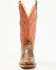 Image #4 - Justin Women's Breaking News Western Boots - Square Toe, Tan, hi-res