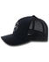 Image #3 - Hooey Men's Rocker Steiner Embroidered Logo FlexFit Trucker Cap, Black, hi-res