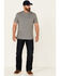 Image #1 - Ariat Men's Rebar Blackstone M5 Durastretch Basic Double Front Straight Leg Work Jeans, Indigo, hi-res