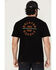 Image #1 - Brixton Men's Oath Logo Short Sleeve Graphic T-Shirt, Black, hi-res