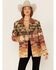 Image #1 - Double D Ranch Women's Serape Embroidered Blanket Blazer, Multi, hi-res