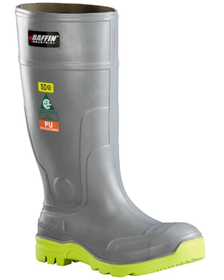 Baffin Men's Charcoal Duralife Brutus Work Boots - Round Toe , Charcoal, hi-res
