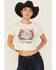 Image #1 - Girl Dangerous Women's Nashville Boot Short Sleeve Baby Tee, Natural, hi-res