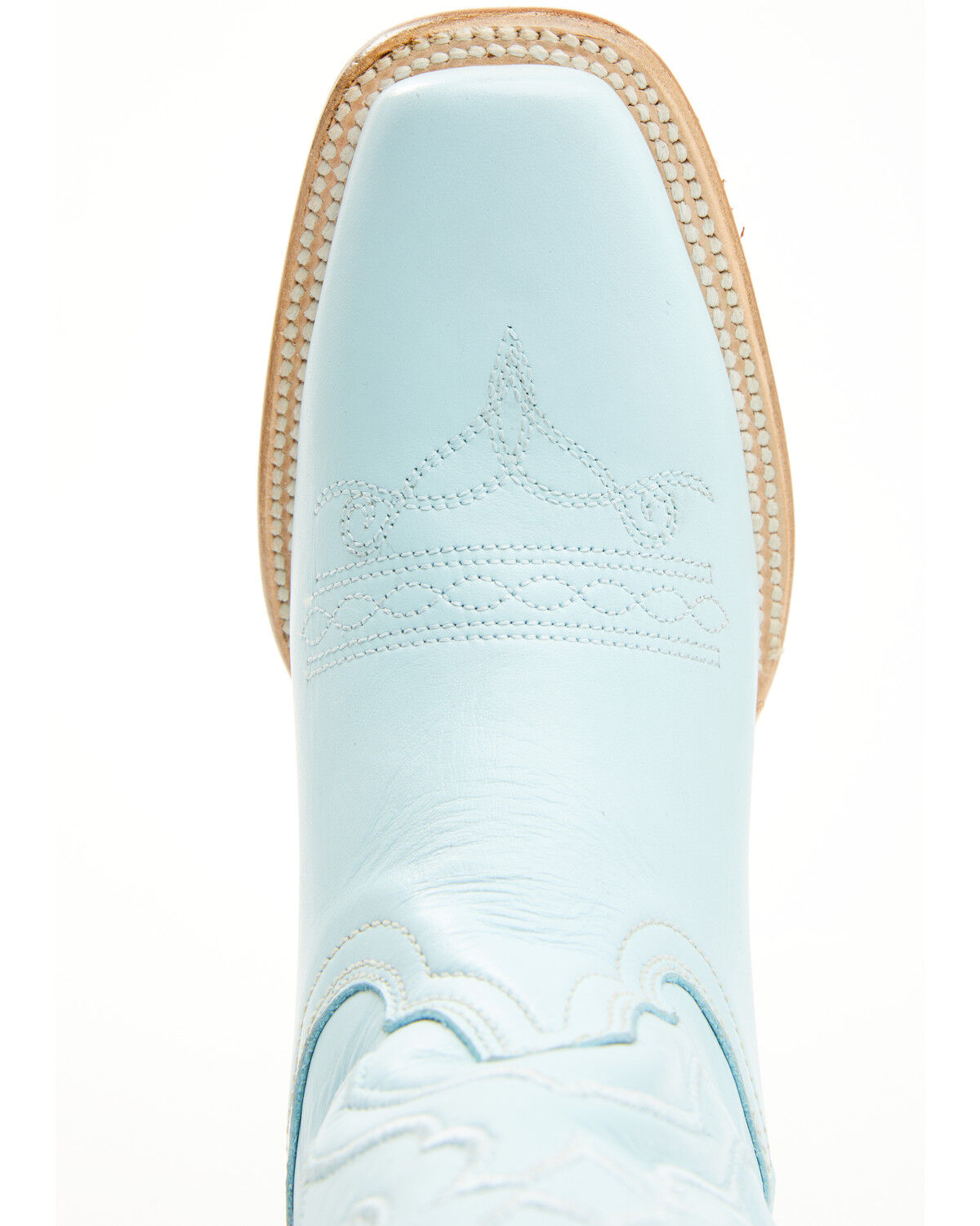 Image #6 - Corral Women's Embroidered Western Boots - Square Toe, Blue, hi-res