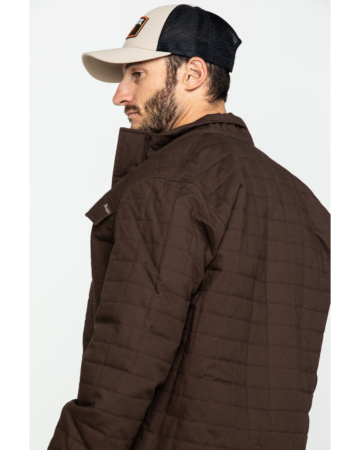 Image #5 - Wrangler Men's Chore Quilt Lined Jacket, , hi-res