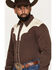 Image #2 - Cody James Black 1978&reg; Men's Winnett Solid Piped Long Sleeve Snap Western Shirt, Brown, hi-res