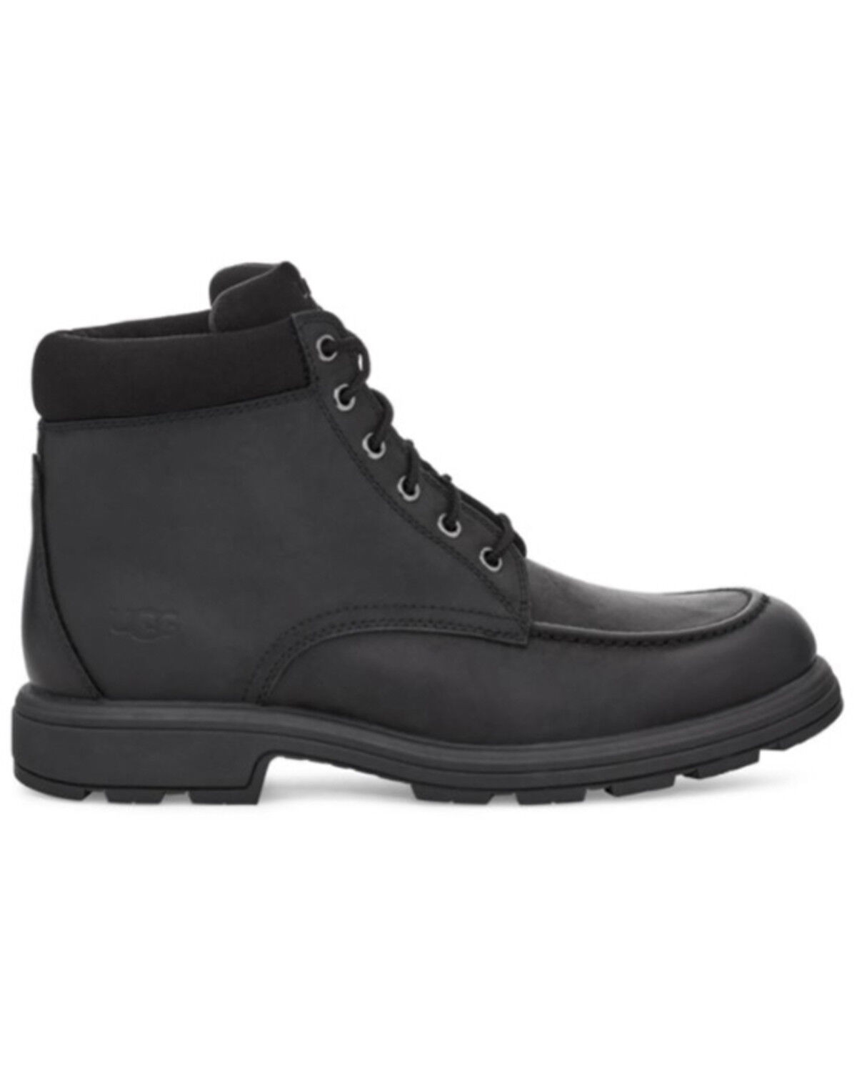 Image #2 - UGG Men's Biltmore Waterproof Lace-Up Boots - Moc Toe, Black, hi-res