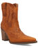 Image #1 - Dingo Women's Rocky Top Western Booties - Snip Toe, Brown, hi-res
