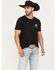 Image #1 - RANK 45® Men's Tron Logo Short Sleeve Graphic T-Shirt, Black, hi-res