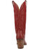 Image #7 - Dingo Women's Hensley Tall Western Boots - Round Toe, Red, hi-res