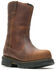Image #1 - Wolverine Men's Hellcat Waterproof Western Work Boots - Composite Toe, , hi-res