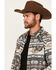 Image #2 - Moonshine Spirit&reg; Men's Gun Shop Southwestern Print Long Sleeve Snap Flannel Shirt, Tan, hi-res
