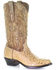 Image #1 - Corral Men's Ostrich Embroidery Western Boots - Round Toe, Ivory, hi-res