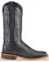 Image #2 - Tony Lama Men's Flat Cow Foot Western Boots - Square Toe, Black, hi-res