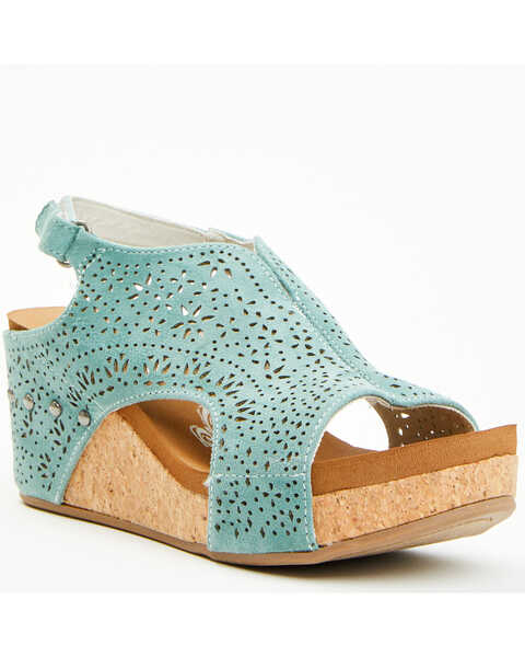 Image #1 - Very G Women's Free Fly 3 Sandals , Turquoise, hi-res