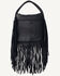 Image #2 - STS Ranchwear By Carroll Women's Indie Sugar Fringe Satchel, Black, hi-res