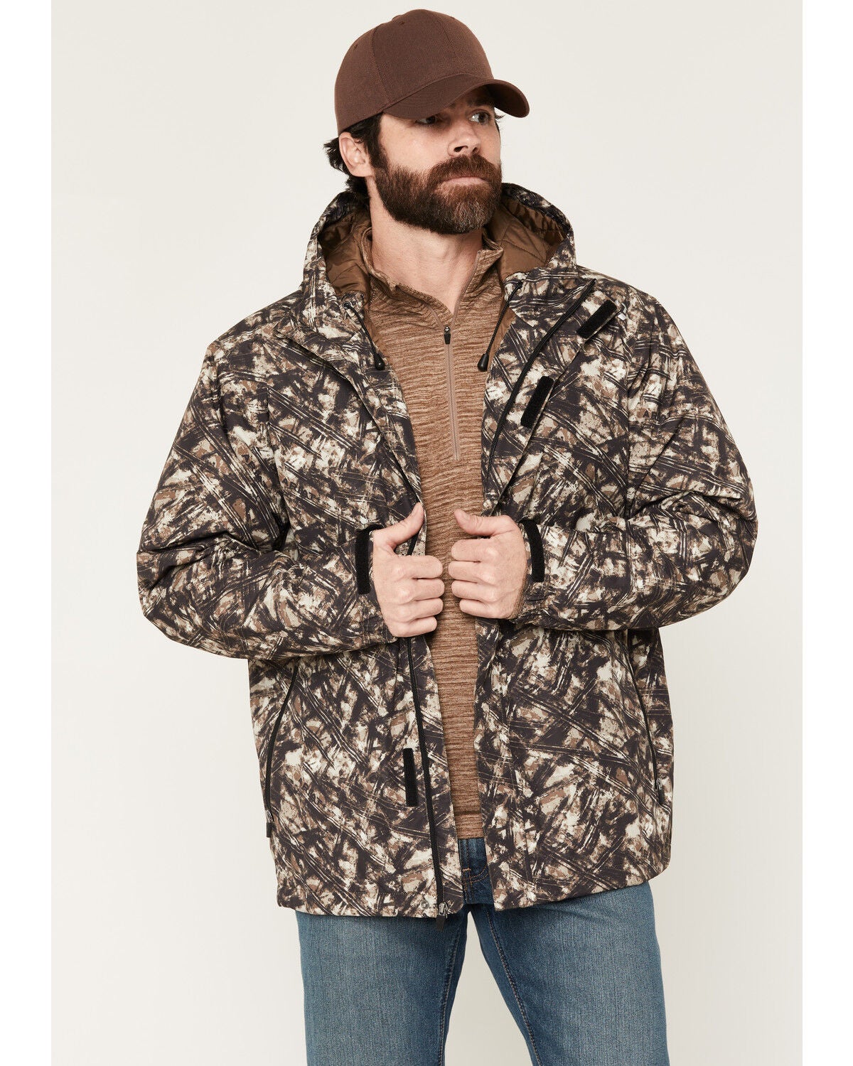 Image #1 - Ariat Men's Stormshell Waterproof Insulated Jacket, Black, hi-res