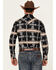 Image #4 - Rock & Roll Denim Men's Southwestern Print Long Sleeve Snap Stretch Western Shirt, Black, hi-res