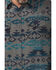 Image #3 - Cody James Men's Julian Southwestern Print Long Sleeve Snap Western Shirt, Grey, hi-res