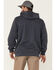 Image #4 - Carhartt Men's Loose Fit Midweight Logo Hooded Work Sweatshirt , Blue, hi-res