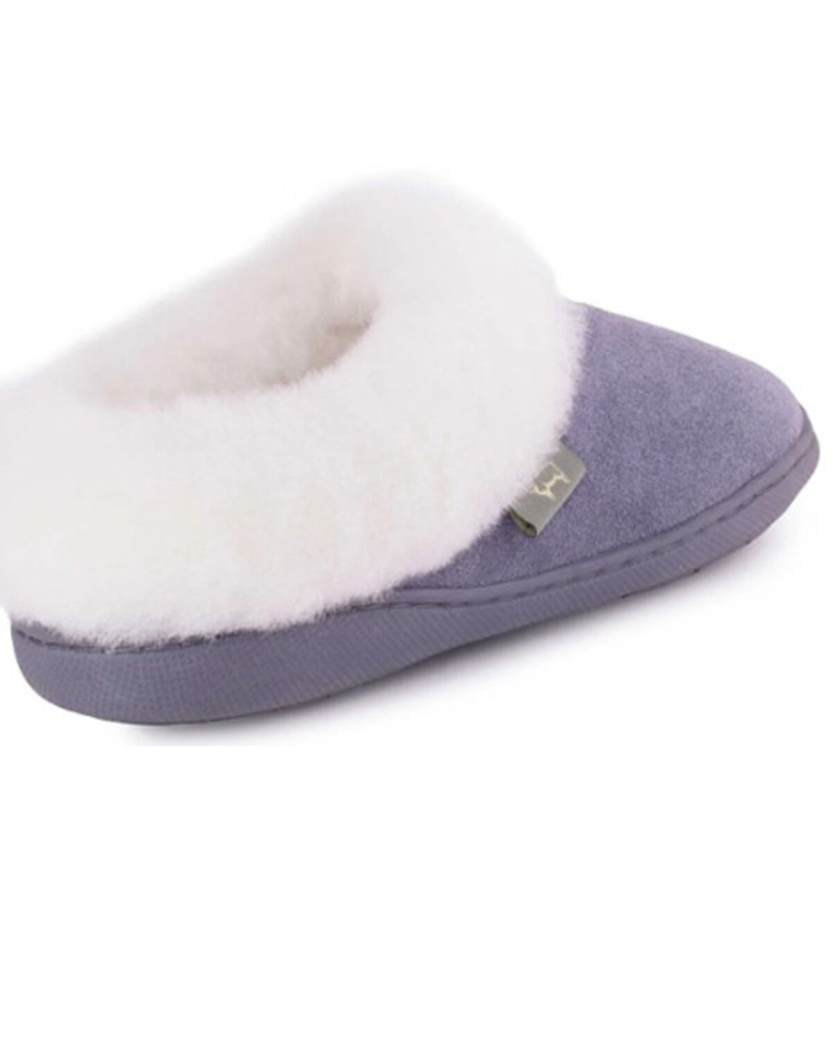 Image #4 - Cloud Nine Women's Sunrise Sheepskin Clogs, Grey, hi-res