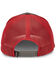 Image #3 - Justin Men's Red Embroidered Rubber Front Cap , , hi-res