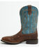 Image #3 - Ariat Men's Steadfast Performance Western Boots - Broad Square Toe, Brown, hi-res