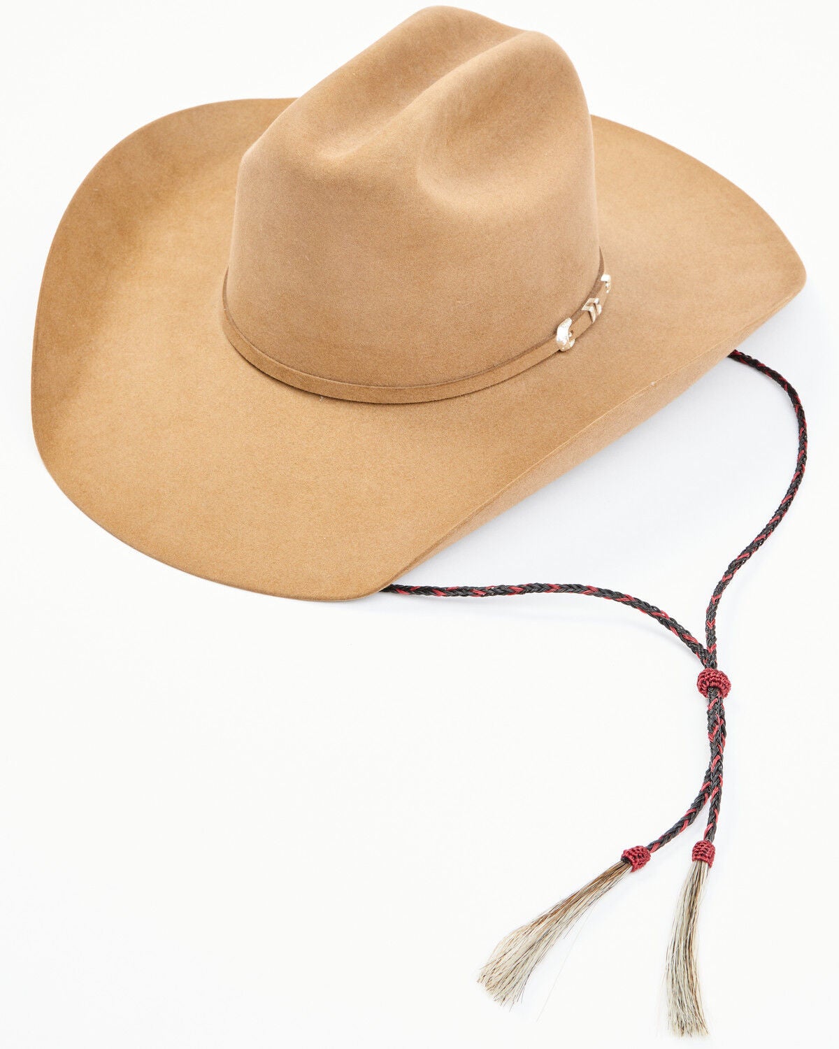 Colorado Horsehair Assorted Stampede Strings Hatband, Natural, hi-res
