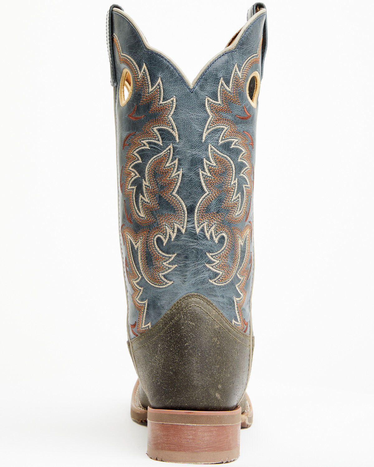 Image #5 - Laredo Men's Peete Western Boots - Broad Square Toe, Grey, hi-res