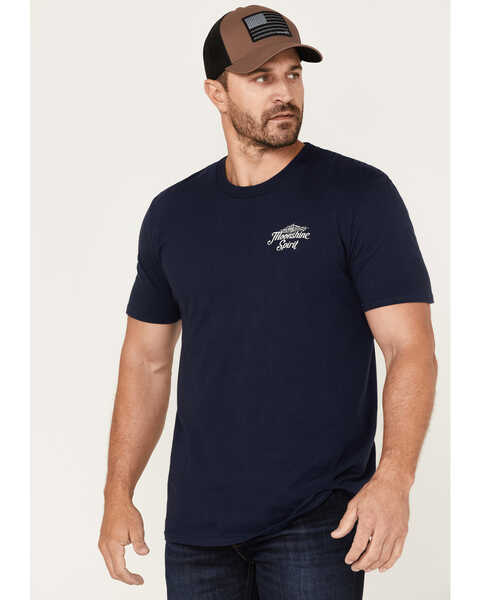 Moonshine Spirit Men's Desert Bandana Graphic T-Shirt , Navy, hi-res