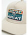 Image #2 - Ariat Boys' Southwestern Patch Ball Cap, White, hi-res