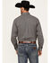 Image #4 - Cinch Men's Floral Geo Print Long Sleeve Button-Down Stretch Western Shirt, Navy, hi-res