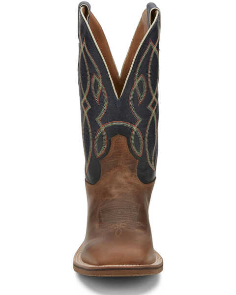 Image #5 - Tony Lama Men's Landgrab Western Boots - Broad Square Toe, Tan, hi-res