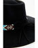 Image #2 - Idyllwind Women's Draw The Line Felt Western Fashion Hat, Black, hi-res