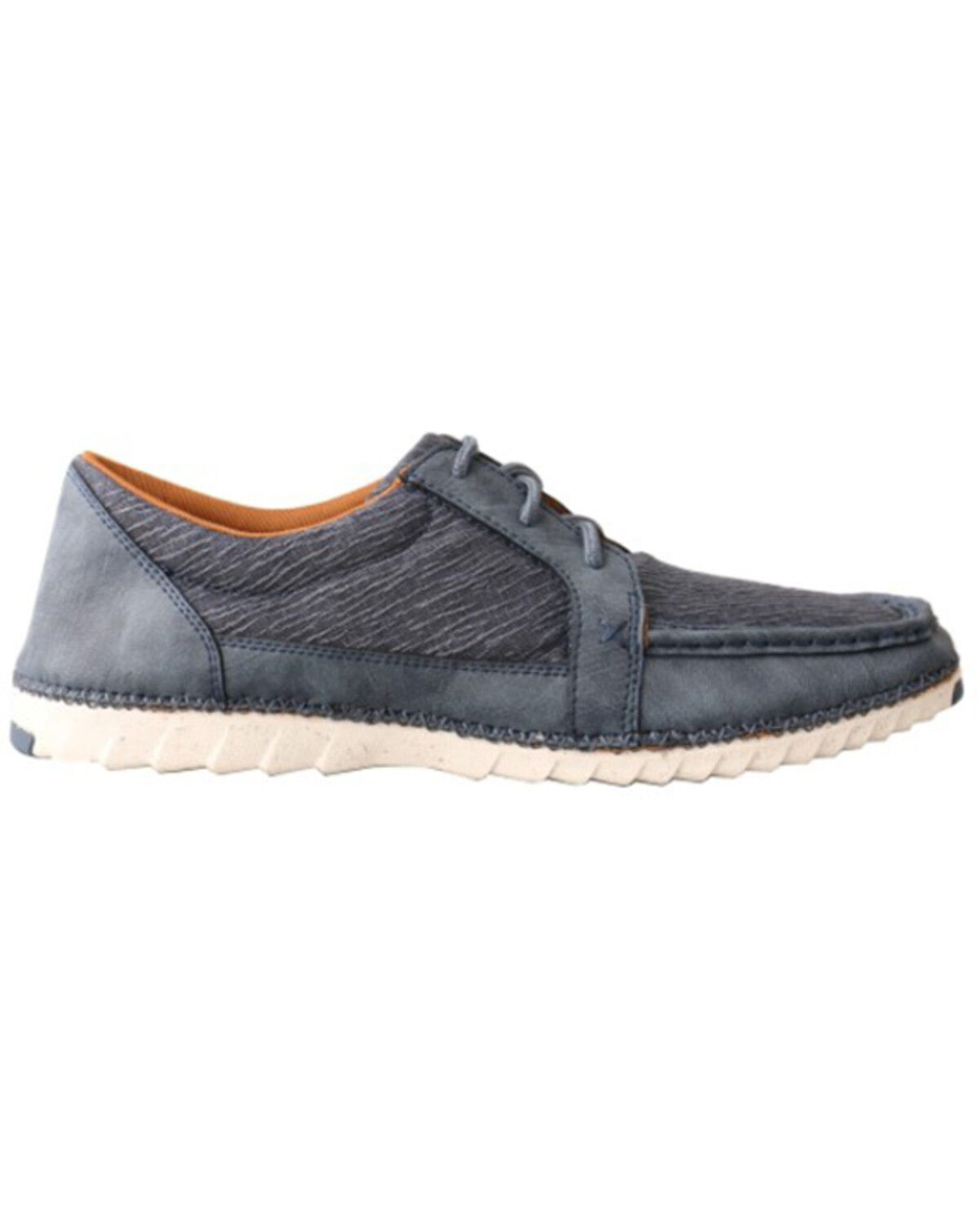 Image #2 - Twisted X Men's Zero-X Casual Shoes - Moc Toe, Navy, hi-res