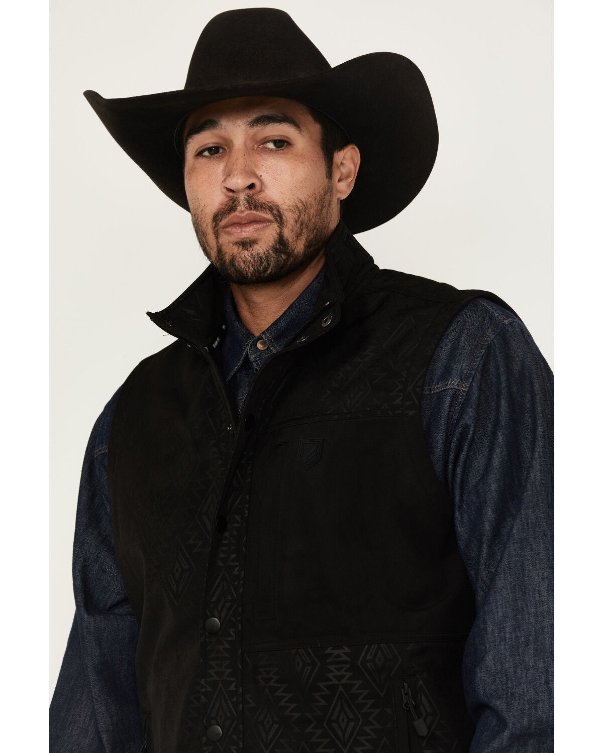 RANK 45® Men's Spear Head Tonal Softshell Vest - Country Outfitter