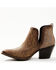 Image #3 - Myra Bag Women's Frumpy Western Booties - Pointed Toe, Brown, hi-res