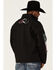 Image #4 - Resistol Men's Mexico Flag Logo Sleeve Zip-Front Softshell Jacket , Black, hi-res