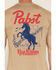 Image #4 - PBR Men's Boot Barn Exclusive Good Old Time Horse Short Sleeve Graphic T-Shirt, Sand, hi-res