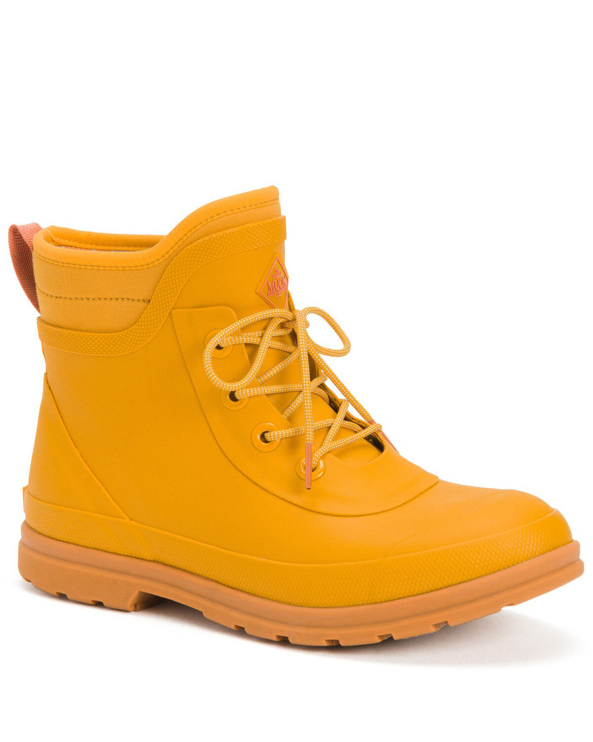 Image #1 - Muck Boots Women's Yellow Muck Originals Lace-Up Boots - Round Toe, , hi-res