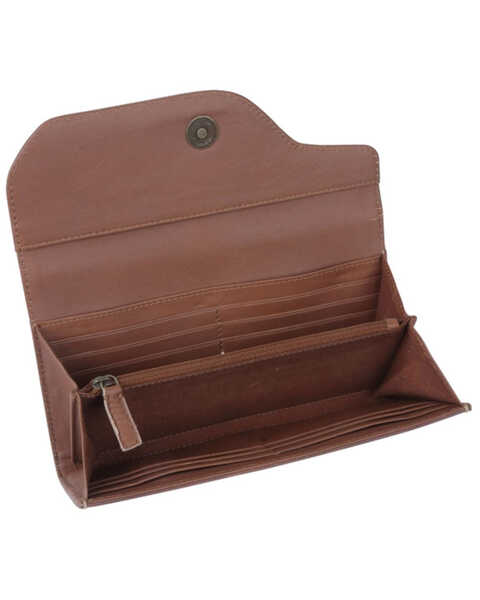 Image #4 - Myra Women's Fantabulouz Leather Wallet, Brown, hi-res