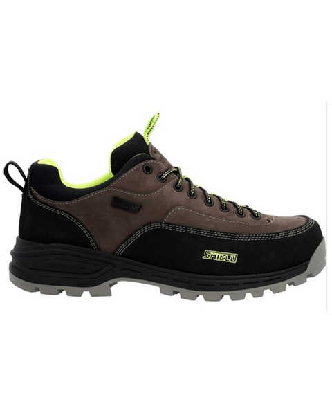Image #2 - Rocky Men's Mountain Stalker Pro Waterproof Lace-Up Hiking Work Oxford Shoe - Round Toe , Charcoal, hi-res