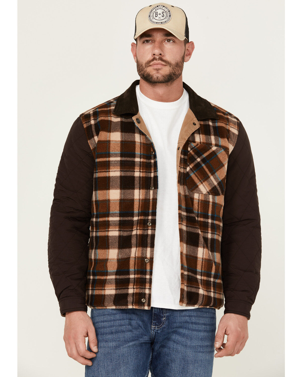Image #5 - Cody James Men's Ozark 2.0 Reversible Snap Jacket, , hi-res