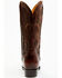 Image #5 - El Dorado Men's Calf Leather Western Boots - Round Toe, Tan, hi-res